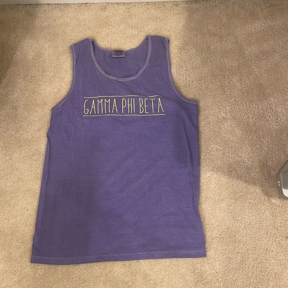 Gamma Phi Beta sorority tank (UVA)